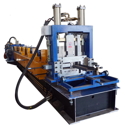 rolo do Purlin de 10m/Min CZ que forma o controle 14 Raws do PLC da máquina