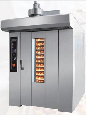 Forno Rotativo a Gás Diesel Equipamento de Padaria Comercial Elétrico