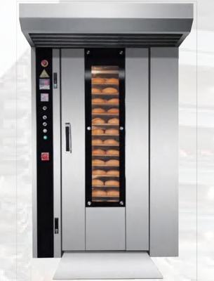 Forno Rotativo a Gás Diesel Equipamento de Padaria Comercial Elétrico