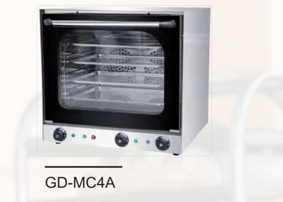Forno comercial de pão a vapor ar quente circulante forno elétrico temperatura constante