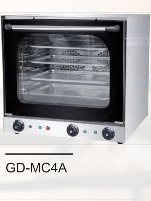Forno comercial de pão a vapor ar quente circulante forno elétrico temperatura constante