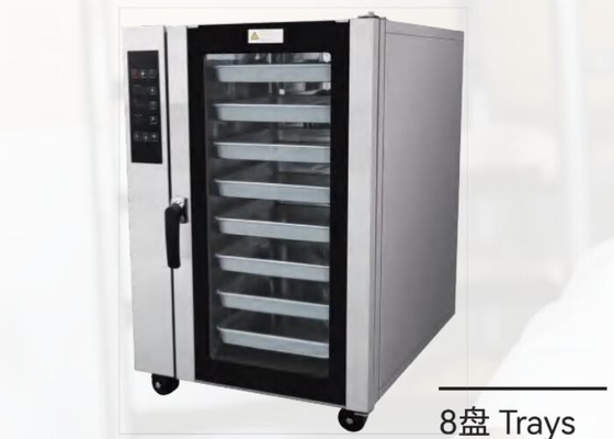 Forno comercial de pão a vapor ar quente circulante forno elétrico temperatura constante
