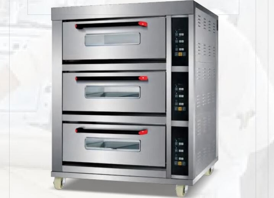 Pizza Pão Forno Elétrico A Vapor 380 V Bolo Lua Alta Temperatura Inteligente