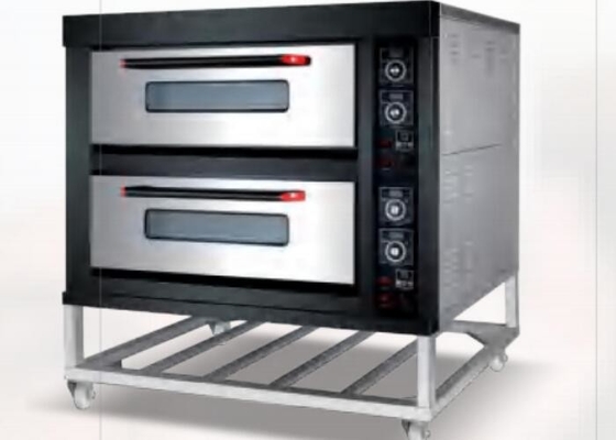 Forno elétrico de titânio preto 380 V para cozimento comercial