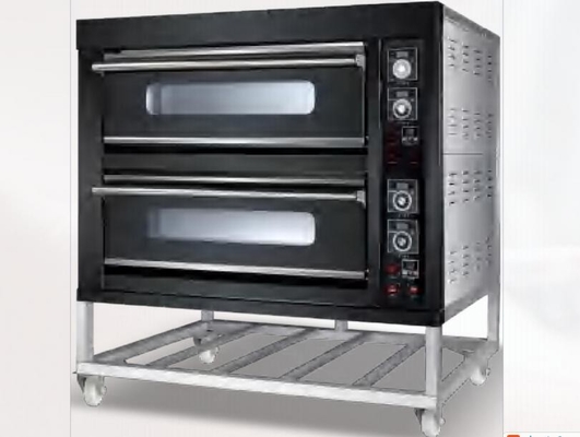 Forno elétrico de titânio preto 380 V para cozimento comercial