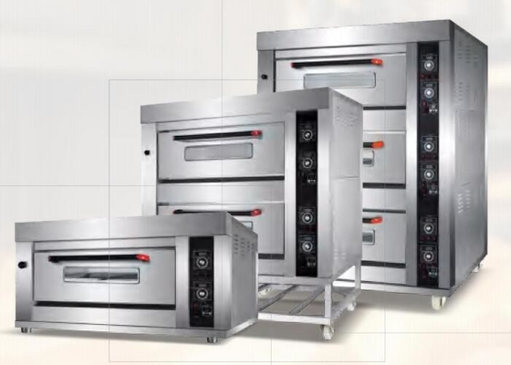 380 V Elétrico E Gás 2 Em 1 Forno Mecânico