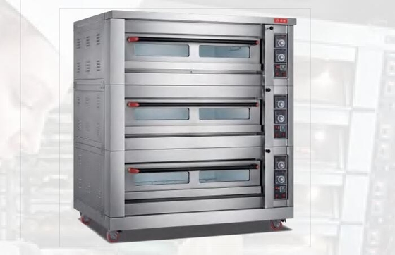 Forno a gás elétrico comercial tipo luxuoso 380 V