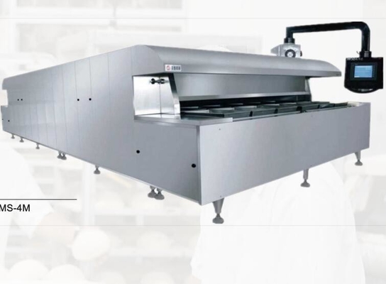 Linha de produção comercial de pão de forno de túnel em grande escala equipamento de cozimento de alimentos