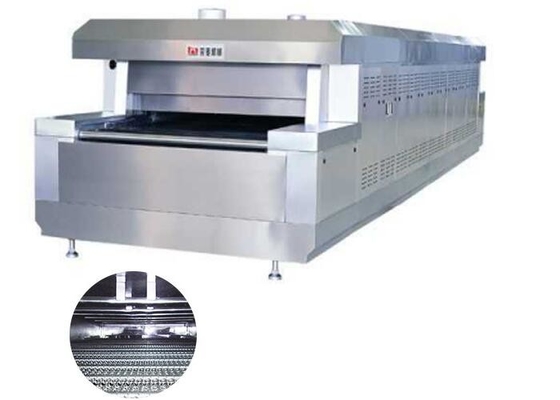Linha de produção comercial de pão de forno de túnel em grande escala equipamento de cozimento de alimentos
