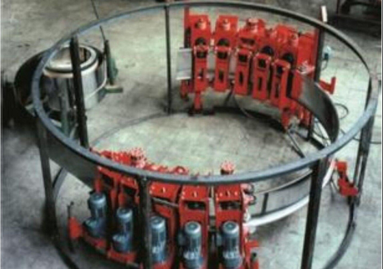 Máquina formadora de silo de placa de aço com costura ZX-40 espiral 4 mm 4,5 m/min
