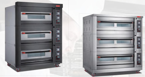 Gás de cozimento 220V do pão elétrico luxuoso do bolo do forno 380V