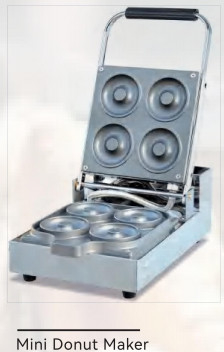 Aço ajustado de Tainless dos bocais da máquina 3 de Mini Donut Maker Automatic Doughnut