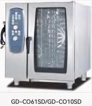 Camadas multifuncional 9kW de Combi Oven Combines Steamer Baking In 4