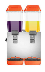 punho de aço inoxidável Juice Dispenser 110V do cilindro do Pvc do alimento do funil da grande capacidade 16l