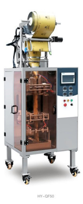 máquina de empacotamento completa 60hz do pó do controle 1.5kw pneumático Yh - Qf50/F50