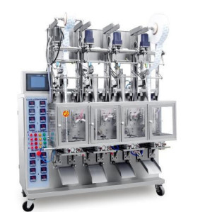 a máquina de empacotamento granulada 3Kw de 220V 50Hz 4 toma partido o pó Yh-K488 líquido