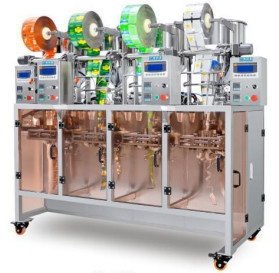 a máquina de empacotamento granulada 3Kw de 220V 50Hz 4 toma partido o pó Yh-K488 líquido