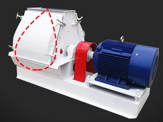 Moinho de martelo baixo integral 100kw da gota da água Shrength estrutural alto SS304