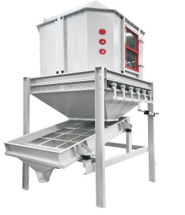 Baixo consumo SS304 da baixa potência 1,5/2.2kw do refrigerador do contracorrente do resíduo