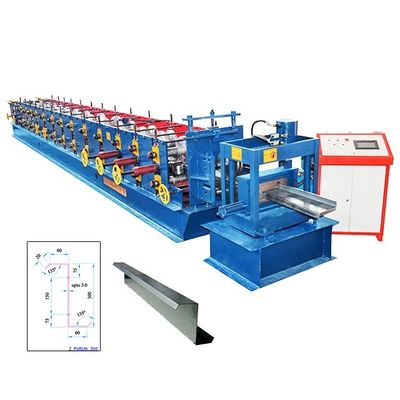 Rolo azul do Purlin de Z que forma a máquina 10m/min para o aço da cor
