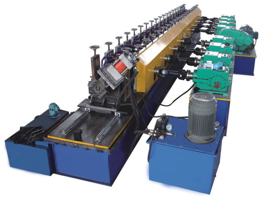 5T cabo Tray Roll Forming Machine 2m/min para Supportor fotovoltaico