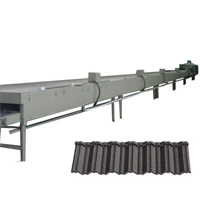 linha de produção revestida do CE da máquina da telha de telhado da pedra 30T