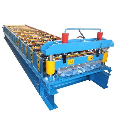 Rolo de aço de 1000 cores que forma a fatura de alumínio do painel da máquina 3KW