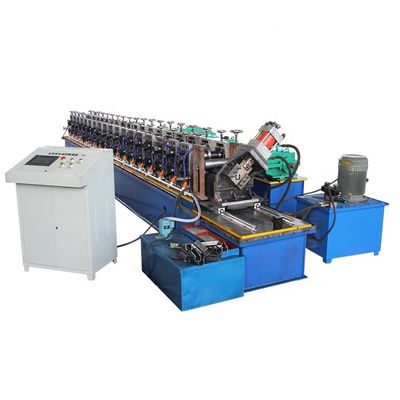 etapas de Tray Roll Forming Machine 15.5KW 18 do cabo 10m/min