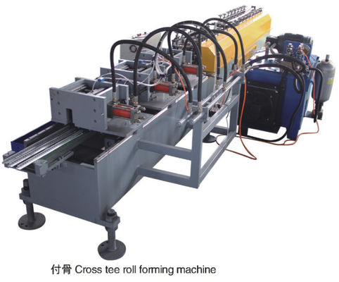 Estação do rolo de Keel Roll Forming Machine 8m/min 15 da barra de T