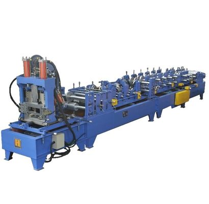 Rolo do Purlin de 15KW CZ que forma etapas da máquina 20m/min 16