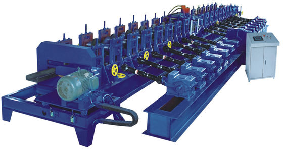 Rolo do Purlin de 15KW CZ que forma etapas da máquina 20m/min 16