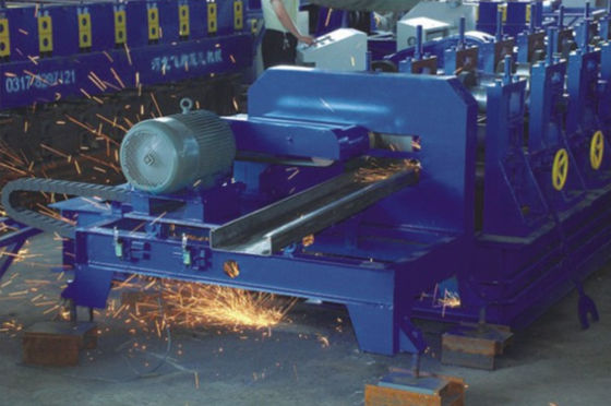 Rolo do Purlin de 15KW CZ que forma etapas da máquina 20m/min 16