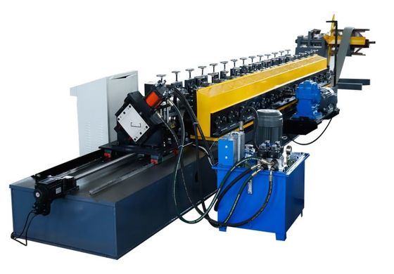 Rolo do Purlin de 7.5KW C que forma a perfuração hidráulica do canal da máquina C