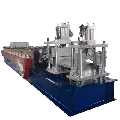 telhado Ridge Cap Roll Forming Machine Cr12 do metal 50Hz