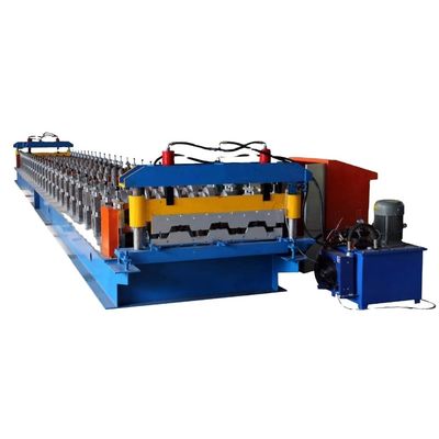 rolo do painel 5T que forma a plataforma de assoalho do metal da máquina 8/min