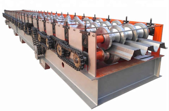 rolo do painel 5T que forma a plataforma de assoalho do metal da máquina 8/min