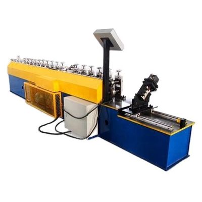 Rolo amarelo do Purlin da CZ que forma a telha de aço da máquina 15m/min