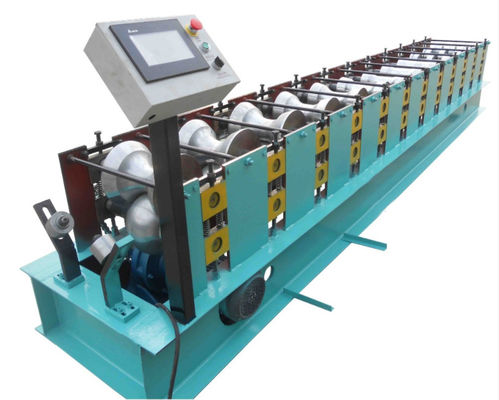 Estações de Ridge Cap Roll Forming Machine 15m/min 18 do telhado