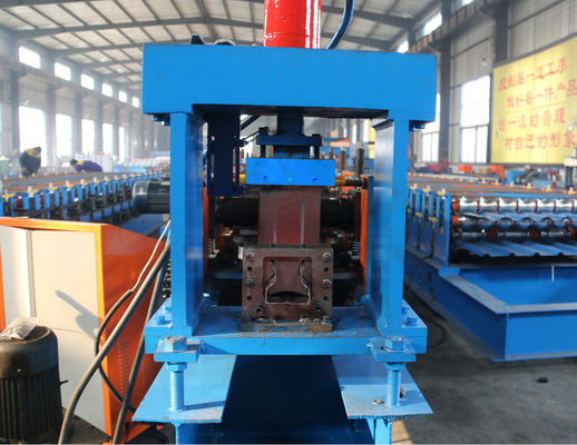 Rolo da cremalheira do armazenamento da prateleira do metal que forma a máquina 3T 12m/min