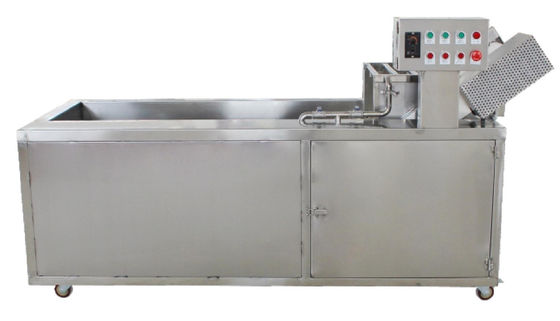 máquina de lavar vegetal da bolha 800kg/h, máquina de lavar industrial do fruto de 3.2m