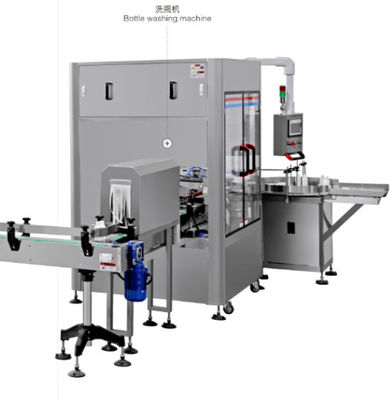 Máquina de embalagem do enchimento do molho, máquina SS316 tampando de enchimento líquida automática