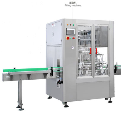 máquina tampando de enchimento automática do parafuso de garrafa da máquina de embalagem 50L 20bph