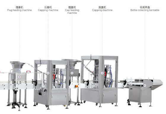 Equipamento de enchimento anticorrosivo 1000ml 15bph da máquina de embalagem