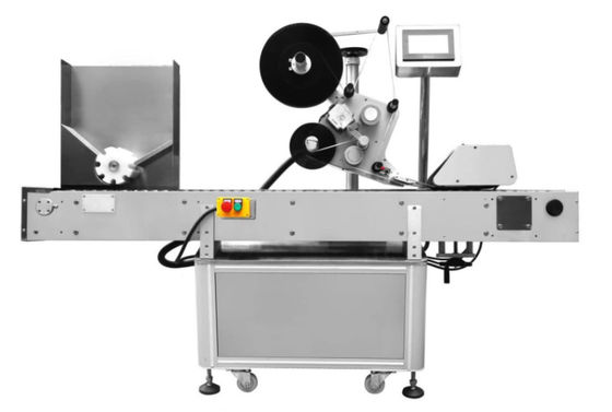 Máquina horizontal de rotulagem do selo da suficiência do formulário 100 garrafas por minuto