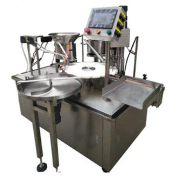 Máquina de embalagem 1.2KW de enchimento, máquina 3000bph tampando linear automática