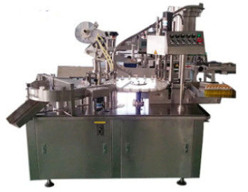 máquina de embalagem 60bpm de enchimento, 2 cabeças Clam Capping Machine