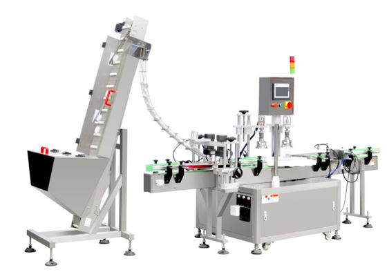 máquina de embalagem 60bpm de enchimento, 2 cabeças Clam Capping Machine