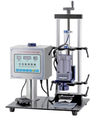 tipo tampando semi automático 30bpm do parafuso de pressão da máquina 60W