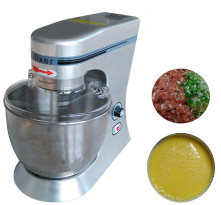 Misturador 5L da máquina de amasso da massa da pizza 0.3KW de aço inoxidável