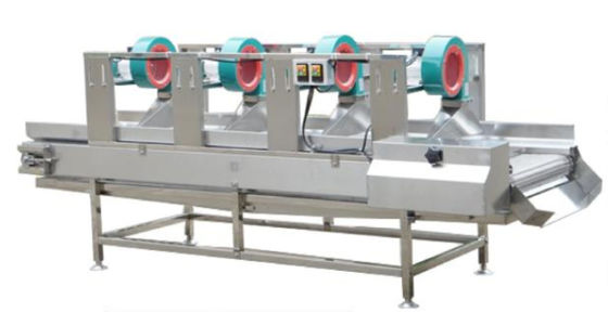 Máquina seca 500kg/h do alimento do ar da trombeta para a carne do vegetal de fruto